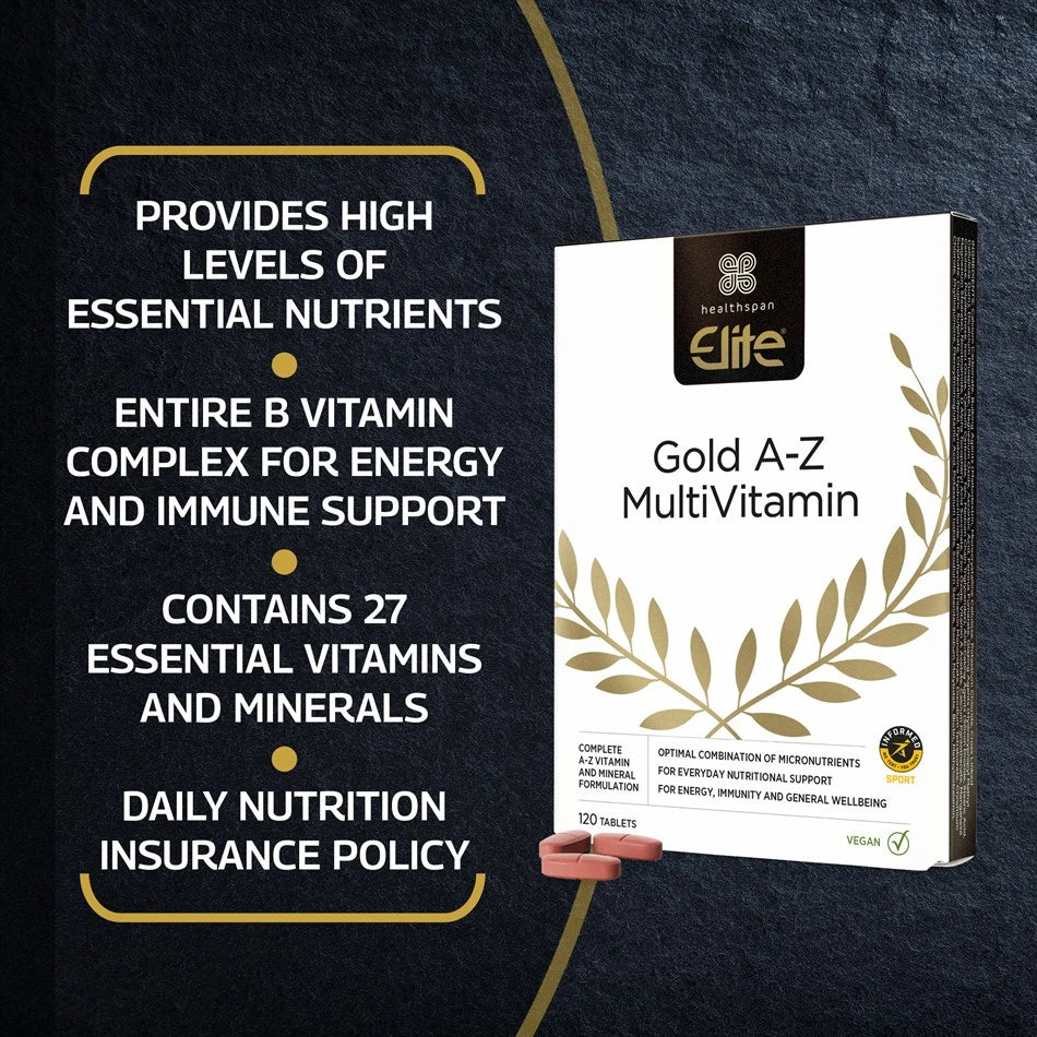 Gold A-Z MultiVitamin (120 Tablets)