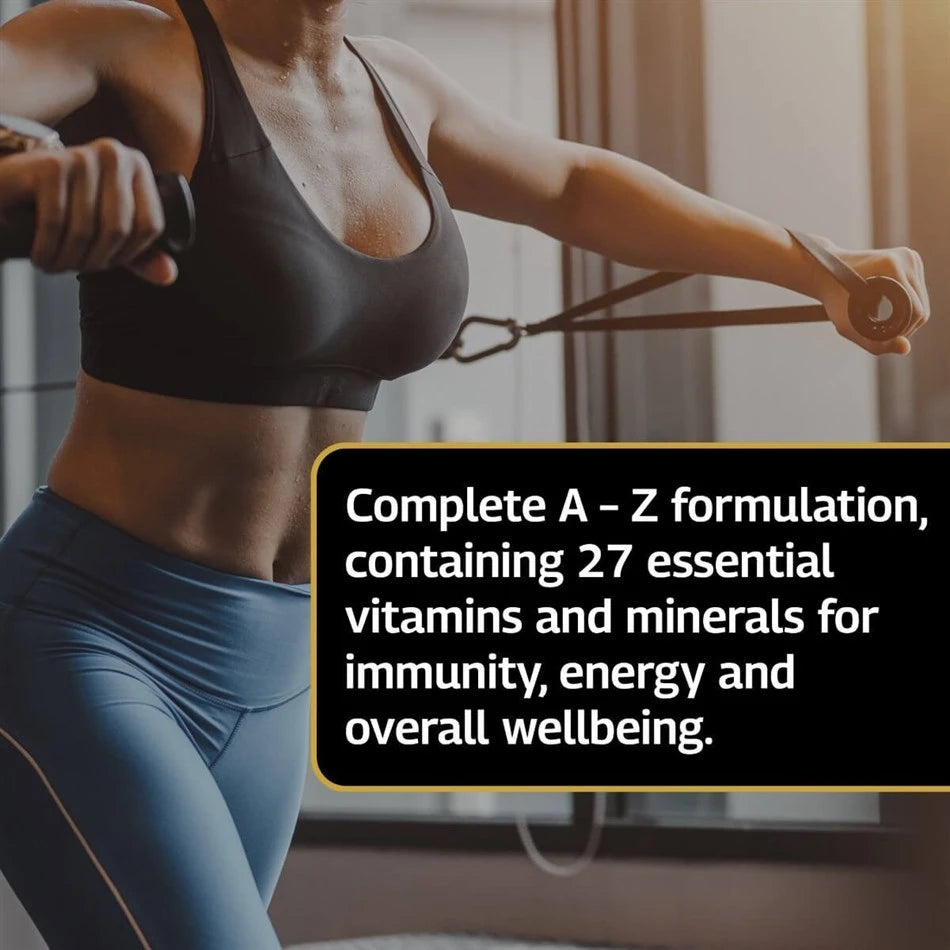 Gold A-Z MultiVitamin (120 Tablets)