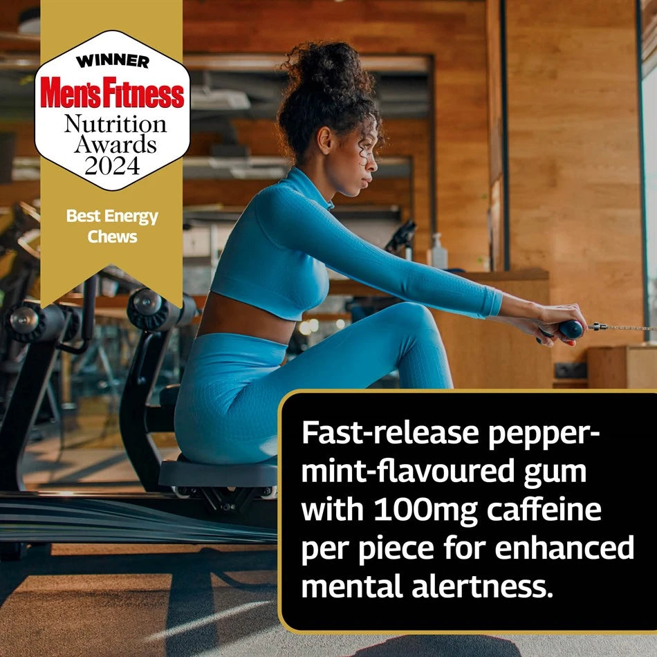 Kick-Start Caffeine Gum (40 Pieces)