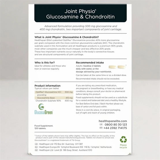 Joint Physio Glucosamine & Chondroitin