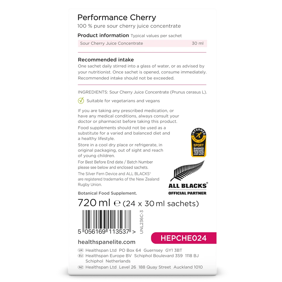 Performance Cherry (24 x 30ml)