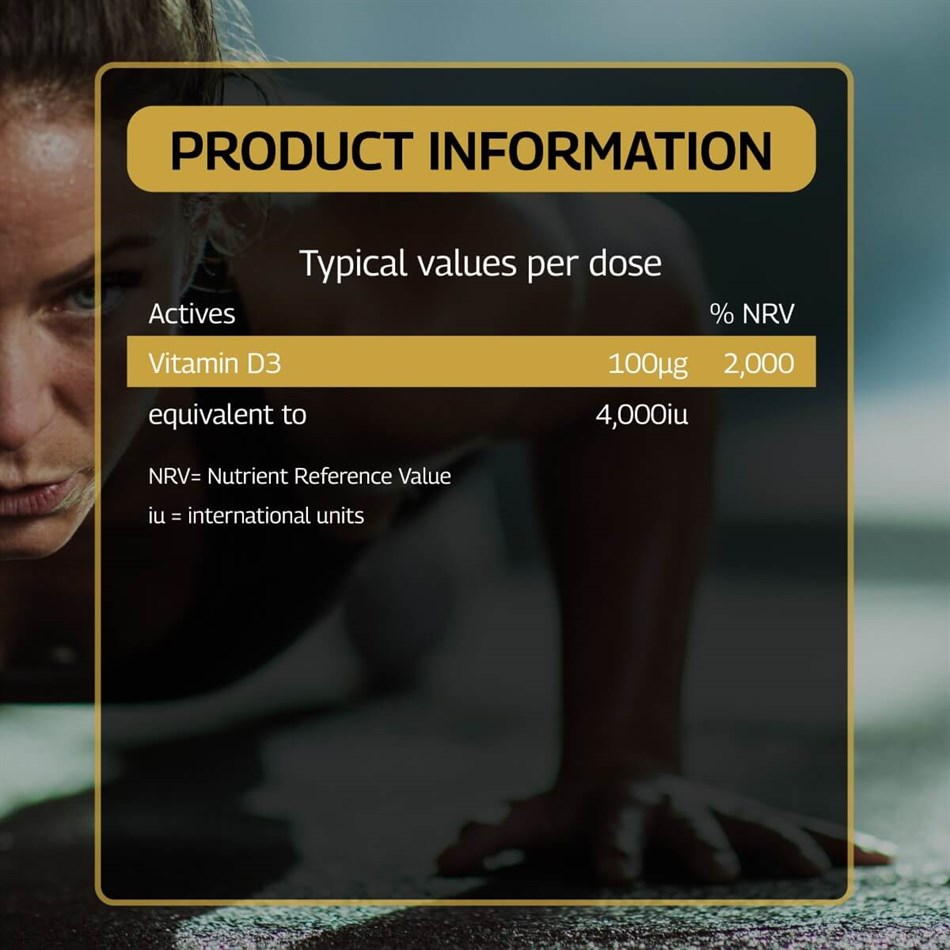 Vitamin D3 4,000iu Spray 15ml