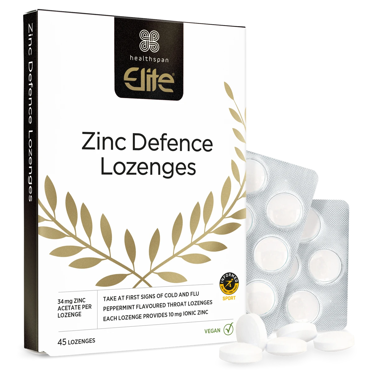 Zinc Defence Lozenges (45 Lozenges)