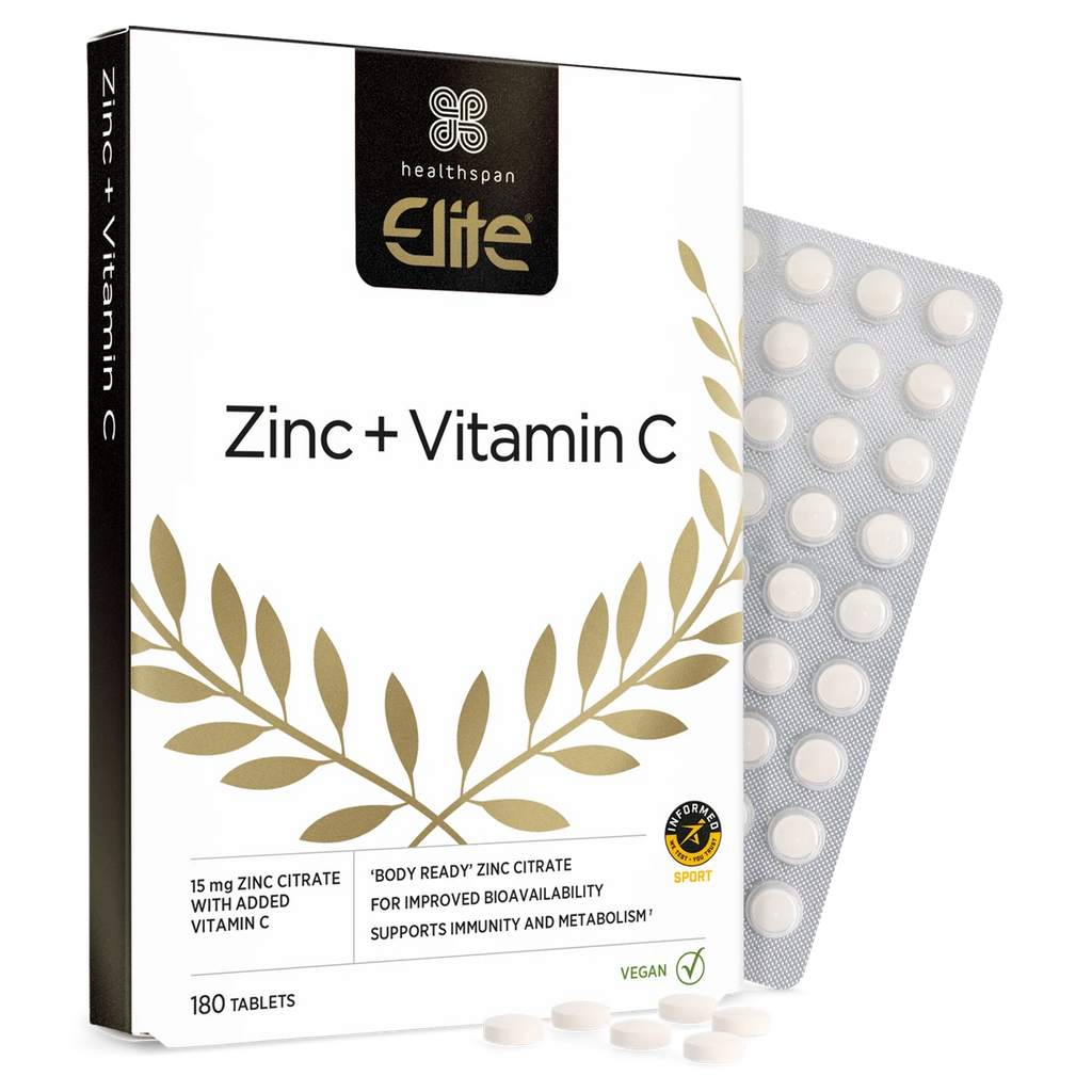 Zinc + Vitamin C (180 Tablets)