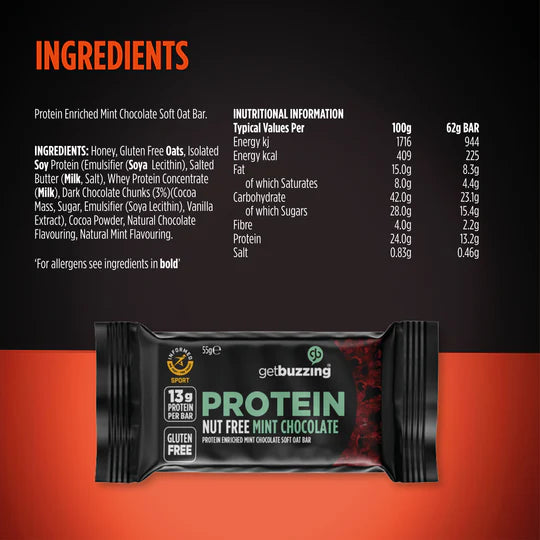 Soft Oat Protein Bar (Mint Chocolate) 12 x 55g