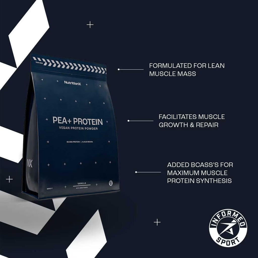 Pea+ Protein Vegan High Protein Powder 880g