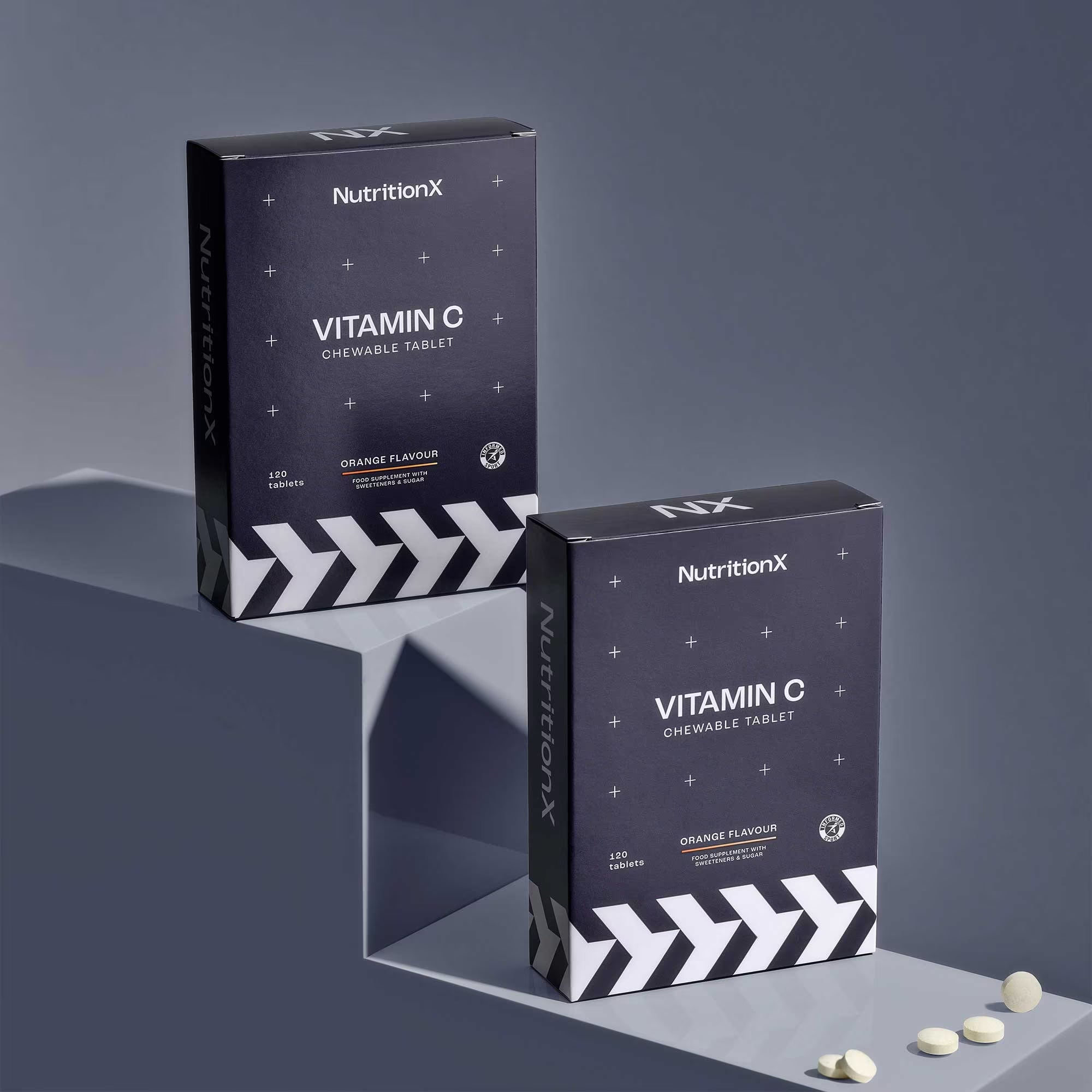 Vitamin C Chewable (Orange) 120 Tablets