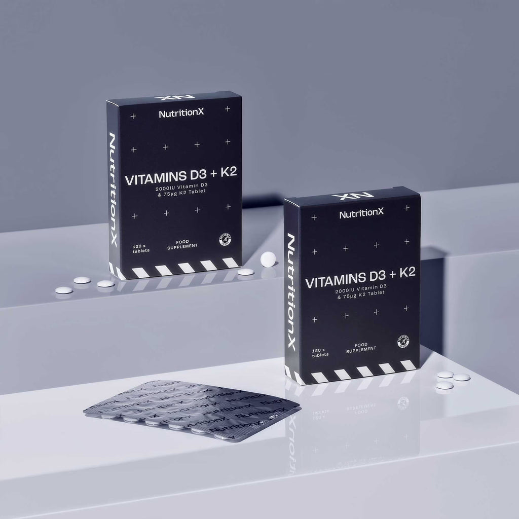 Vitamin D3+K2 (120 Tablets)